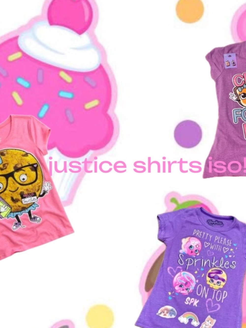LOOKING FOR JUSTICE SHIRTS PLS HELP!!